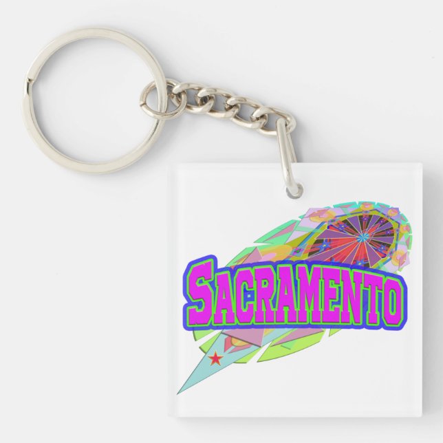 Sacramento Future Keychain (Front)