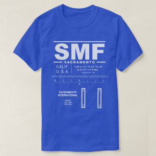 Sacramento International Airport SMF T-Shirt