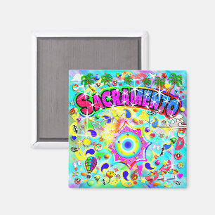 Sacramento Mystic Dance Magnet