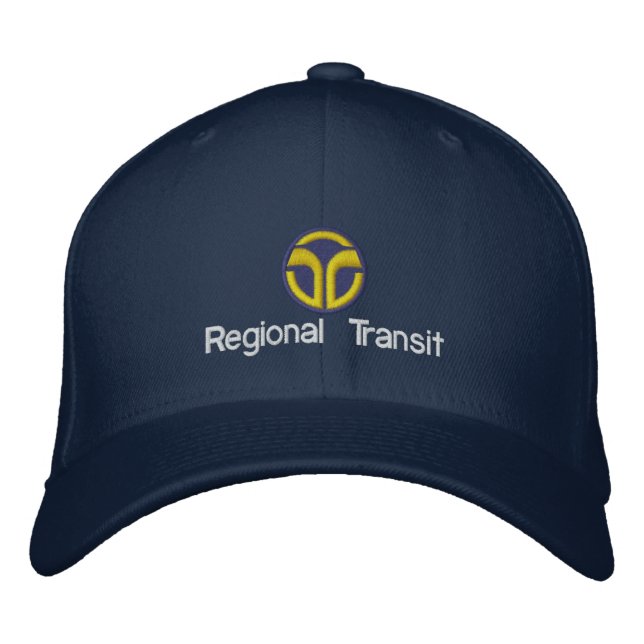 Sacramento Regional Transit Embroidered Hat (Front)