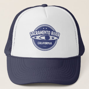 Sacramento River California Kayaking Trucker Hat