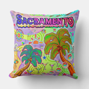 Sacramento Vacation Target Pillow