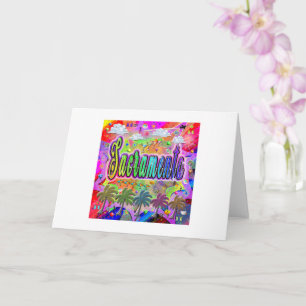 Sacramento Vista Express Greeting Card