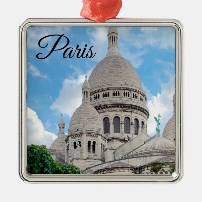 Sacré-Coeur Basilica Metal Tree Decoration (Front)