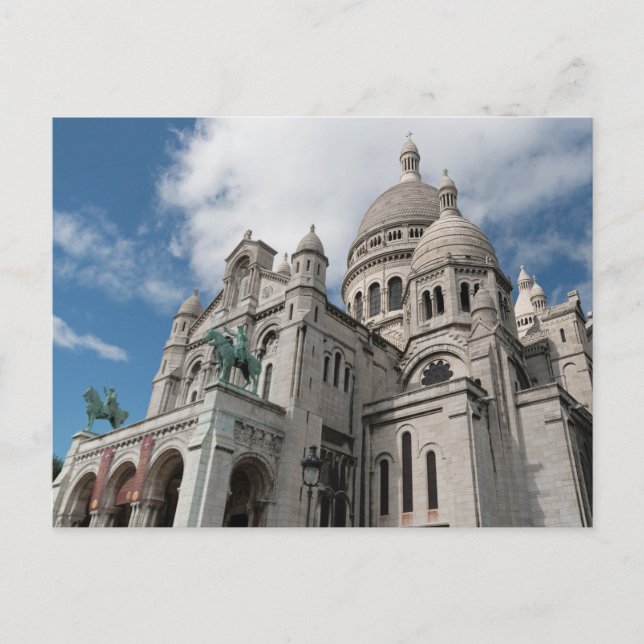 Sacré-Cœur Basilica, Paris, France Postcard (Front)