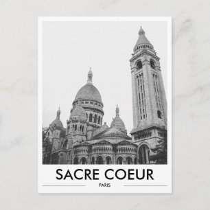 Sacre Coeur Church Paris Photo Postcard