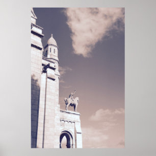 Sacré-Cœur de Montmartre Paris Sacre Coeur Poster