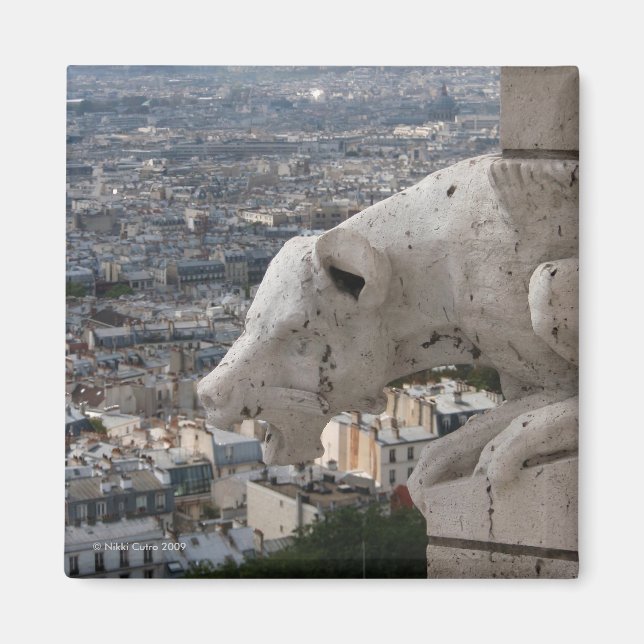 Sacre Coeur Gargoyle 2 Magnet (Front)