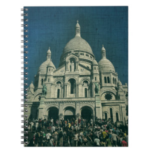 Sacré-Cœur Montmartre Paris France Architecture Notebook