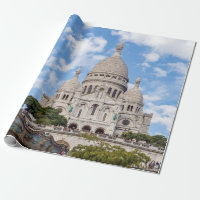 Sacre Coeur on Montmartre hill - Paris, France