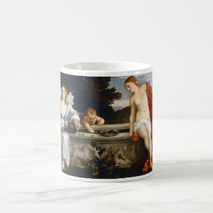 Sacred and Profane Love, Tiziano Vecelli, 1515 Coffee Mug