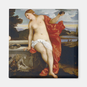 Sacred and Profane Love, Tiziano Vecelli, 1515 Magnet