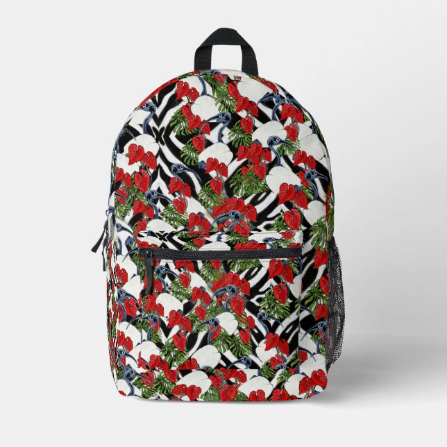 Sacred Anthurium Backpack (Front)