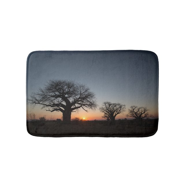 Sacred Baobabs Bath Mat (Front)