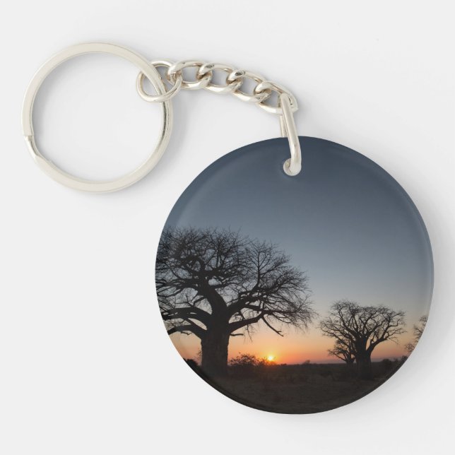 Sacred Baobabs Key Ring (Front)