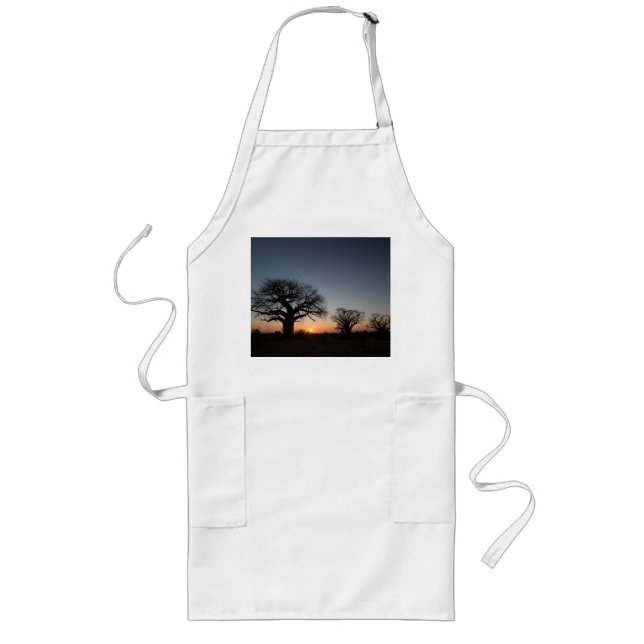 Sacred Baobabs Long Apron (Front)