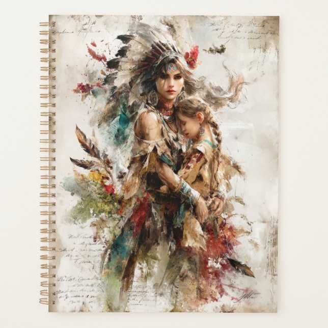 Sacred Bond: Native American Heritage  Planner (Front)