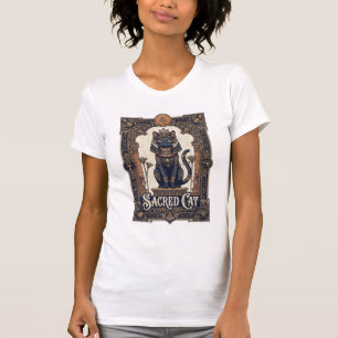 Sacred Cat Cat Ancient Egypt Vintage Vector Art Sh T-Shirt