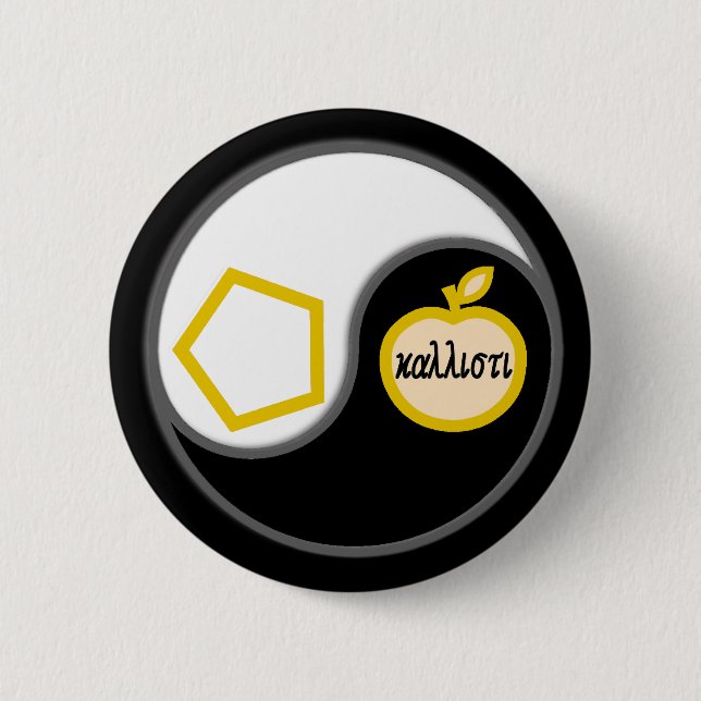 Sacred Chao 6 Cm Round Badge (Front)