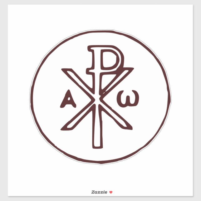 Sacred Chi-Rho Christogram Fine Art (Sheet)