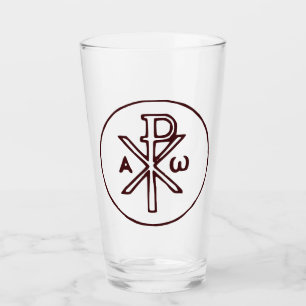Sacred Chi-Rho Christogram Fine Art Glass