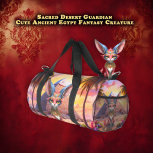 Sacred Desert Guardian Duffle Bag