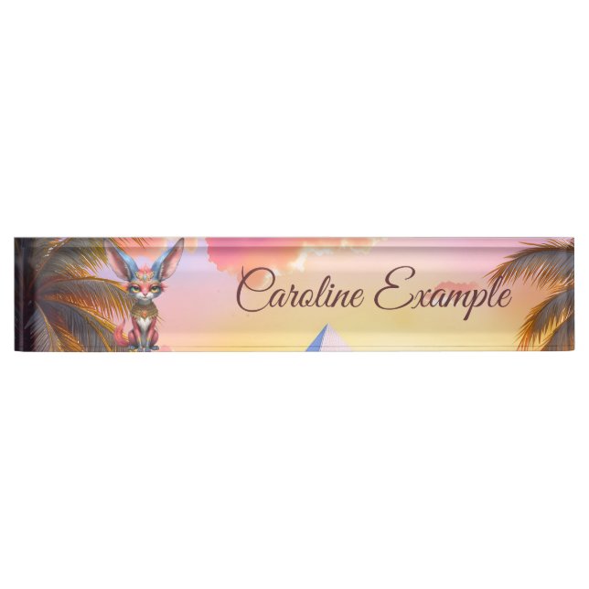 Sacred Desert Guardian  Nameplate (Front)