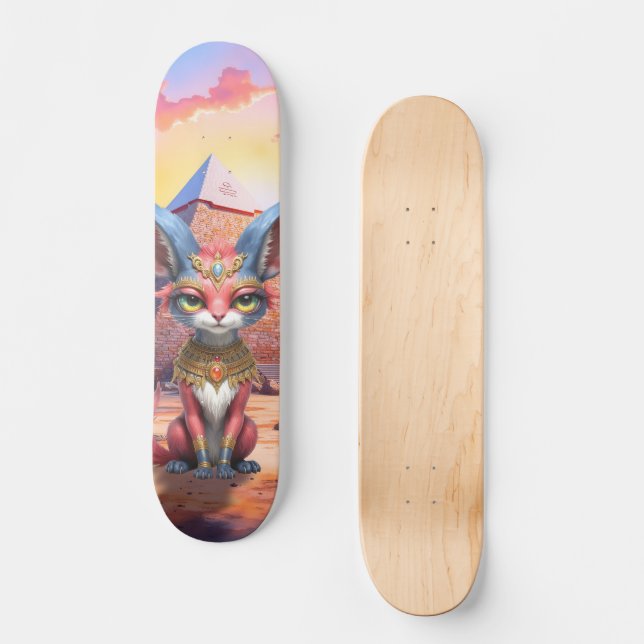 Sacred Desert Guardian Skateboard (Front)
