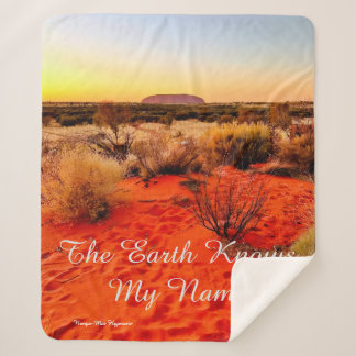 Sacred Dessert Comfort Sherpa Blanket