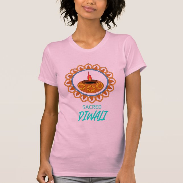 Sacred diwali T-Shirt (Front)