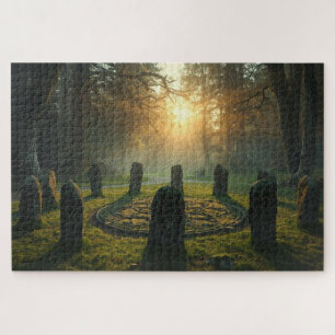Sacred Druid Circle Jigsaw Puzzle
