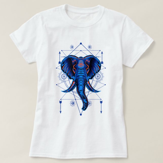 Sacred Elephant T-Shirt (Design Front)