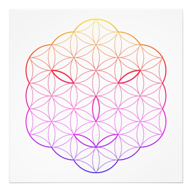 Sacred face - Arcturian, Cl-Tr. Photo Print (Front)