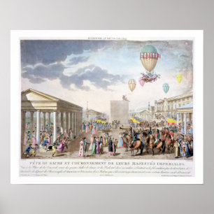 Sacred Festival and Coronation of their Imperial M Poster