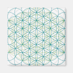 Sacred Flowers Magnet