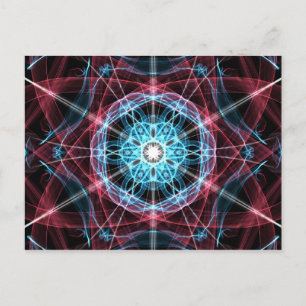 Sacred_Geo_Fractal_3 Postcard