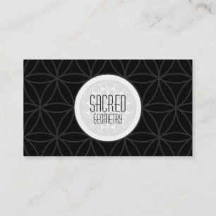 sacred geometry business card