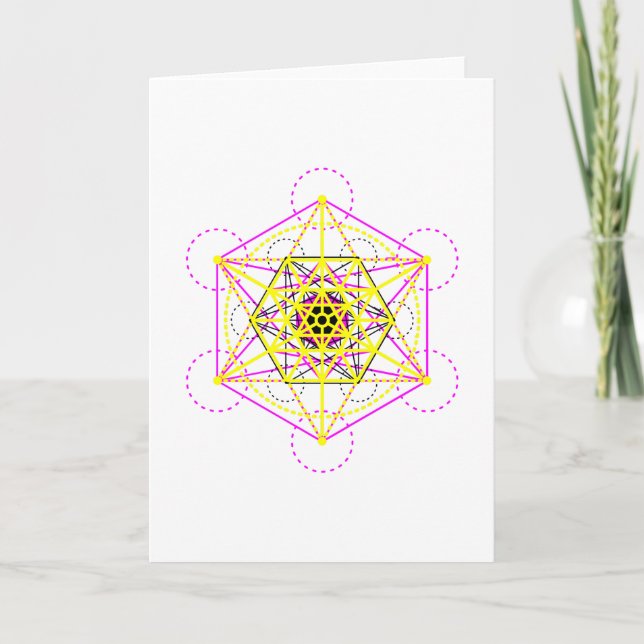 Sacred Geometry Card (Front)