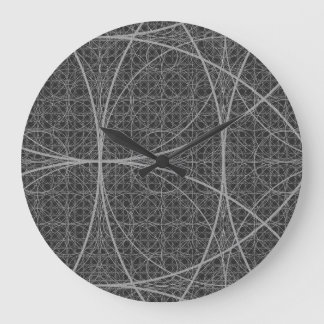 Sacred Geometry Circles Flower of Life Large Clock