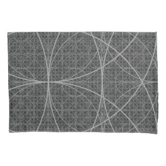 Sacred Geometry Circles Flower of Life Pillowcase