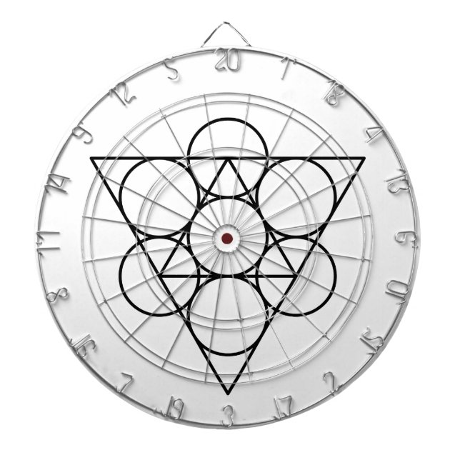 sacred geometry dartboard (Front)