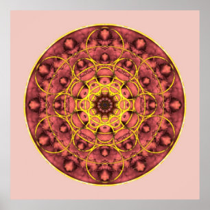 Sacred Geometry Mandala 4 Poster