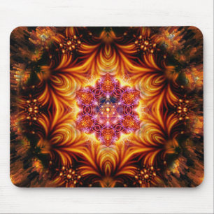 Sacred Geometry Mandala Mouse Pad