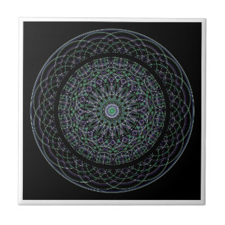 Sacred Geometry Mandala Tile