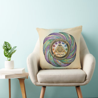 Sacred Geometry Manifestation Symbol Cushion