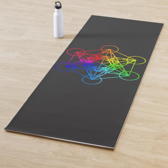 Sacred Geometry Metatron Cube Yoga Mat (In Situ)