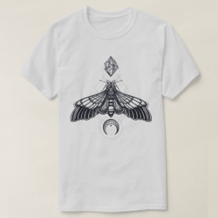 Sacred Geometry Moth T-Shirt