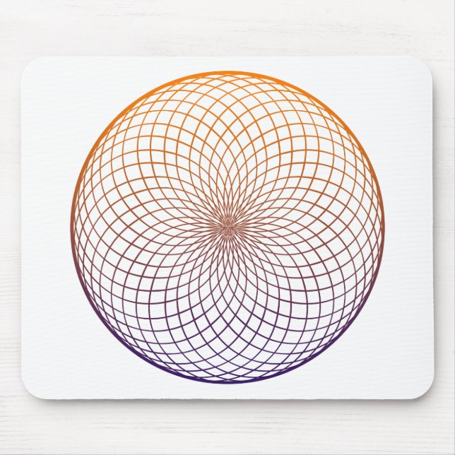 Sacred Geometry Mouse Mat (Front)