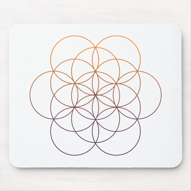 Sacred Geometry Mouse Mat (Front)