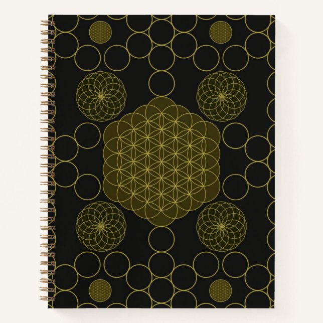 Sacred Geometry Notebook (Front)